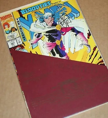 Buy Uncanny X-MEN #307 ✨SIGNED By JOHN ROMITA JR.✨ Marvel Comic 1993 C.O.A. Ltd Ed. • 7.29£