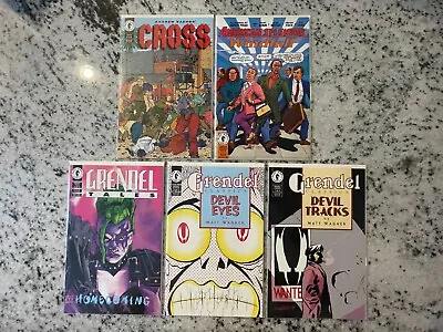 Buy 5 Comics Grendel # 1 2 3 + American Splendor Windfall # 1 + Cross # 0 NM RH15 • 7.88£