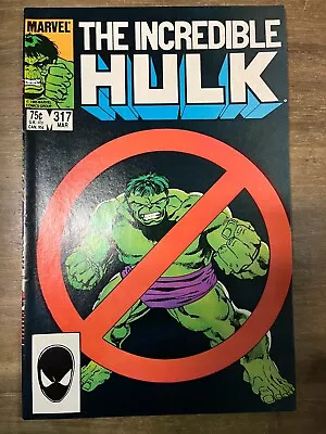 Buy Incredible Hulk 317, 1986 • 2.40£