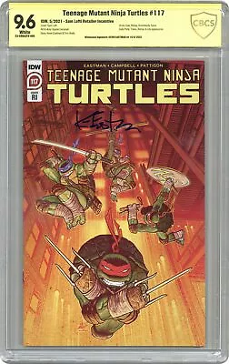 Buy Teenage Mutant Ninja Turtles #117 Lofti 1:10 Variant CBCS 9.6 SS Eastman 2021 • 190.68£