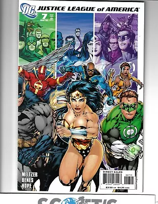 Buy Justice League America #7.  Nm.  Connecting Cover (bagged & Boarded) Freepost • 4.75£