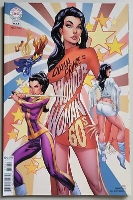 Buy WONDER WOMAN #750 CAMPBELL 1960's VARIANT DC 2020 96-PG GIANT NM • 4.42£