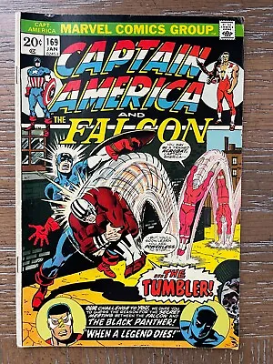 Buy Captain America And The Falcon #169, Very Fine , When A Legend Dies! • 14.98£