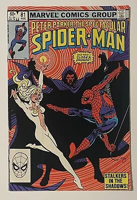 Buy Spectacular Spider-man #81. Aug 1983. Marvel. Vf+. Cloak! Dagger! Punisher! • 6.50£