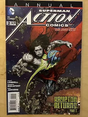 Buy Action Comics Annual #2, DC Comics, December 2013, NM • 6.50£