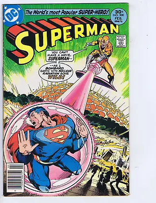 Buy Superman #308 DC Pub 1977 This Planet Is Mine! Neal Adams Cover • 15.21£
