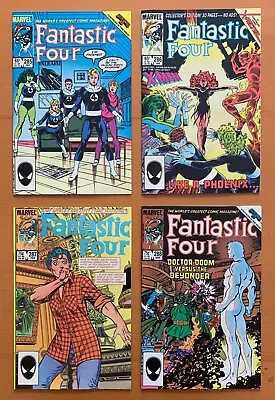 Buy Fantastic Four #285, 286, 287 & 288 (Marvel 1985) 4 X VF To VF/NM Comics • 44.95£