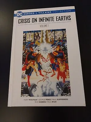 Buy DC Crisis On Infinite Earth # VOL 1 DC HEROES & VILLAINS HARDBACK George Perez • 8.99£