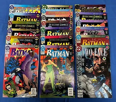 Buy Batman Knightfall KnightQuest KnightsEnd : Complete Set 1993 : 67 Comics! • 236.97£