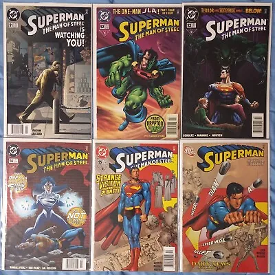 Buy Superman The Man Of Steel (1991) #91,92,93,94,95 Superman 151 Special Edition NM • 9.53£