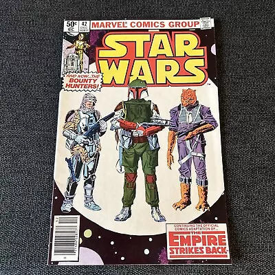 Buy Star Wars 42 Marvel 1981 VF 1st Boba Fett Empire Strikes Back Darth Vader Comic • 202.69£