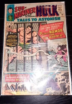 Buy TALES TO ASTONISH #70 Marvel Comics 1965 Hulk, Submariner Begins In Series  • 15.04£