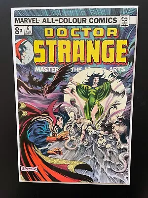Buy Bronze Age Doctor Strange 6 (1974)  ‘Lift High The Veil Of Fears’. • 25£