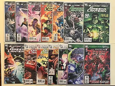 Buy Green Lantern Blackest Night Comic Lot (2009) 14 Comics From #44 To #61 , VFN/NM • 24.99£