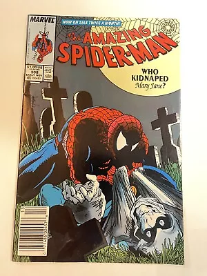 Buy Amazing Spider-Man 308 NEWSSTAND Todd McFarlane Taskmaster Marvel Comics 1988 • 11.85£