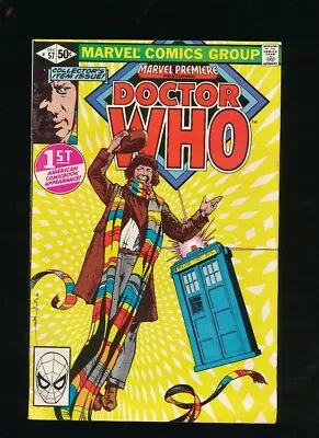 Buy Marvel Premiere #57 12/1980 1st American Comic Feature Doctor Who **unpressed** • 16.08£