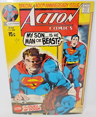 Buy Action Comics #400 Neal Adams Dick Giordano Cover Art *1971* 5.0* • 11.91£