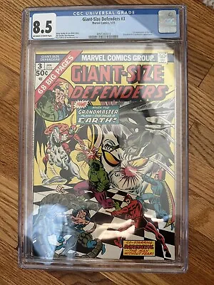 Buy Giant-Size Defenders #3 CGC 8.5, 1st Appearance Of Korvac. Upcoming MCU Villain • 158.32£