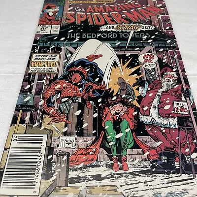Buy Amazing Spider-Man #314 NEWSSTAND (1989) McFarlane Cover Christmas Santa Mid • 16.11£
