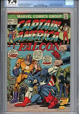 Buy Captain America 170 CGC 9.4 OW/W Origin And 1st Full Appearance Moonstone • 98.95£