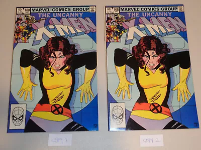 Buy X-MEN #168 LOT – 1st Madelyne Pryor (2 Copies ; Superb +/-NM 9.2, 9.4 Or Better) • 40.17£