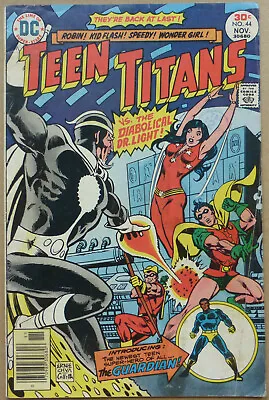 Buy Teen Titans #44, Introducing  The Guardian , Original Bronze Age, 1973. • 5.95£