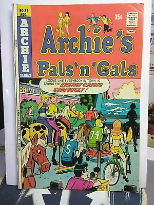 Buy Archies Pals N Gals # 87 Close-up Comics August 1974 Archie Series Issue 06967 • 8.09£