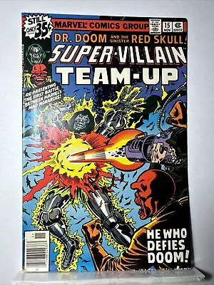 Buy Marvel Comics Super-Villain Team-Up #15 1978 Dr. Doom & Red Skull • 7.90£