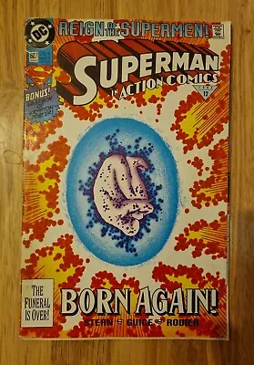Buy Superman In Action Comics - Issue # 687 Jun 93 - Marvel Comics • 4£
