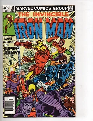 Buy Marvel Comics Iron Man Volume 1 Book #127 High Mid Grade 1979 Bronze Age Comic • 11.87£