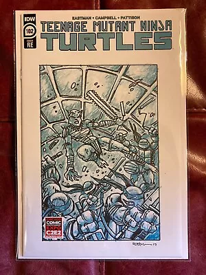 Buy Teenage Mutant Ninja Turtles #102 RE C2E2 Sketch Exclusive Eastman 2020 NM VHTF • 51.39£