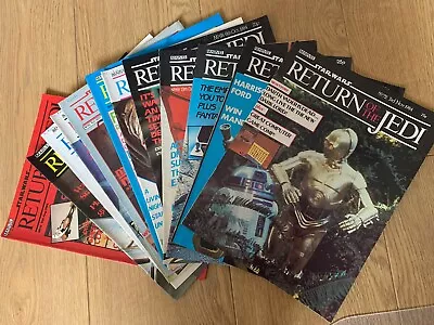 Buy 1984 Star Wars RETURN OF THE JEDI 12x Comics Bundle #61 - #72; Private Seller • 19.50£