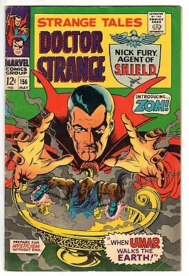 Buy Strange Tales #156 With Dr. Strange & Nick Fury Agent Of SHIELD, VG - Fine Cond • 14.19£
