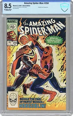 Buy Amazing Spider-Man #250D CBCS 8.5 1984 21-3B8C92F-002 • 34.89£