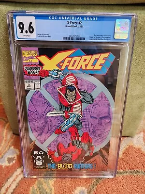 Buy X-Force #2 CGC 9.6 2nd Appearance Of Deadpool & 1st App Of Weapon X  • 24.12£