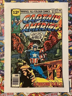 Buy Captain America #227 - Nov 1978 - Red Skull Appearance! - Fn (6.0) Pence Copy! • 7.99£