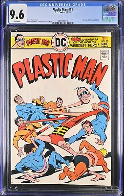 Buy Plastic Man #11 CGC 9.6 (1976) - 1st Issue Of Title Since 1968 - Fradon & Hens🔥 • 110.33£