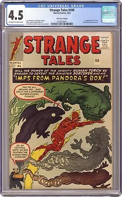 Buy Strange Tales UK Edition #109UK CGC 4.5 1963 4358329001 • 197.09£