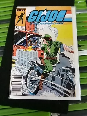Buy GI JOE A Real American Hero #44 Marvel Comics Vintage 1986 • 15.99£
