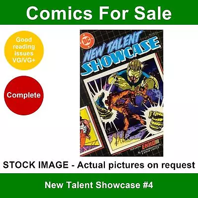 Buy DC New Talent Showcase #4 Comic - VG/VG+ 01 April 1984 • 2.99£