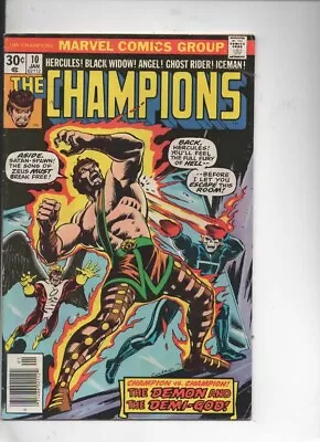 Buy CHAMPIONS #10  Marvel  1977 VG   • 1.60£