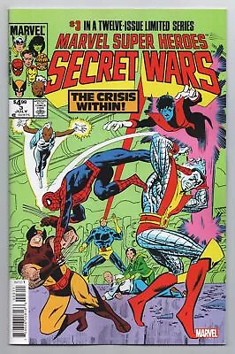 Buy Marvel Super-Heroes Secret Wars #3 [1984] Facsimile Edition (2024) NM • 3.79£