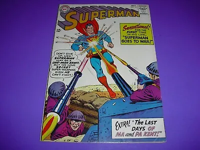 Buy Superman #161 In FN- 5.5 COND From 1963! DC Unrestored F Fine B883 • 32.14£