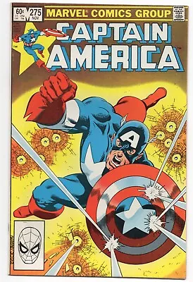 Buy Captain America #275 1982 Marvel VF (7.0-8.5) • 16.09£