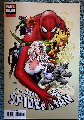 Buy Amazing Spider-Man #1 Land Party Variant - VF+ To NM (LGY #802 Marvel 2018) • 7.49£