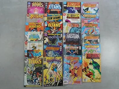 Buy DC Comics. Fire Storm, Teen Titans. 24comics Job Lot Mixed Issues 1984. • 25£