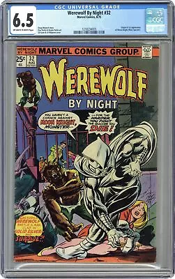 Buy Werewolf By Night #32 CGC 6.5 1975 1218234005 1st App. Moon Knight • 1,162.19£