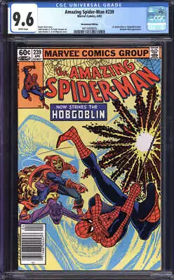 Buy Amazing Spider-man #239 Cgc 9.6 White Pages / 1st Spider-man Vs Hobgoblin Battle • 103.90£