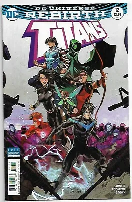 Buy Titans #12 Rebirth Variant Cover NM (2017) DC Comics • 3£