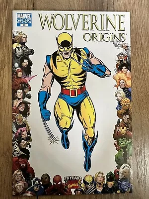 Buy WOLVERINE ORIGINS #39 (2006) NM 1:10  LIMITED 70th FRAME VARIANT COVER B {F8} • 19.98£